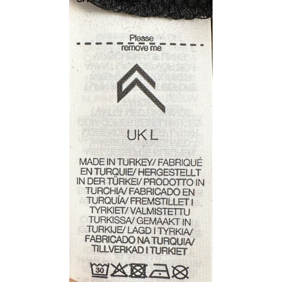 Oner Active T-Shirt Tee Mens XL Black Long Sleeve Crewneck Stretch Logo Athletic - Picture 4 of 8